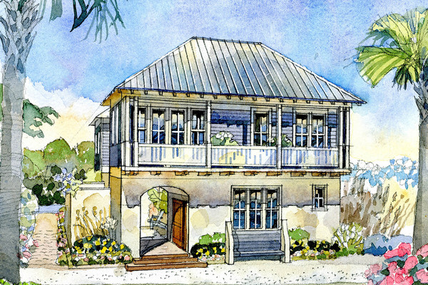 I'On Idea House Color Rendering Front