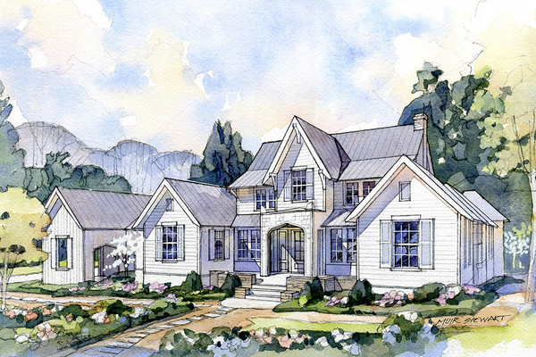 The Ramble Farmhouse Color Rendering Front