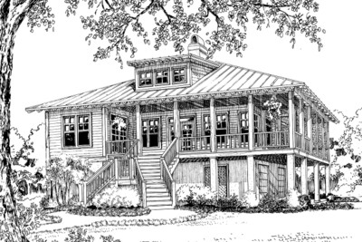 Rutherford's Roost Rendering Front